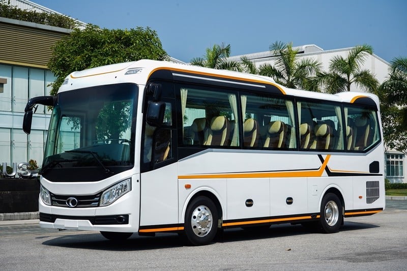 Cho thuê xe 29 chỗ Thaco Evergreen