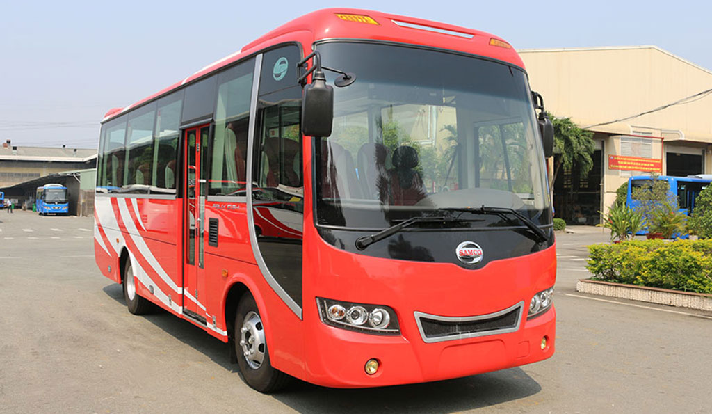 Cho thuê xe 35 chỗ Isuzu Samco Cho thuê xe 35 chỗ Isuzu Samco