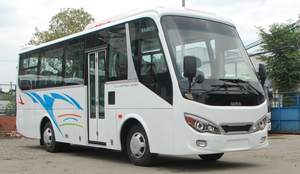 Cho thuê xe cưới 29 chỗ Samco Felix Cho thuê xe cưới 29 chỗ Samco Felix