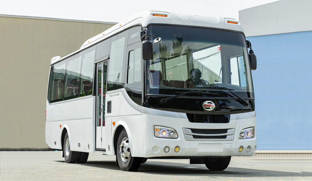 Cho thuê xe 29 chỗ Samco Felix Cho thuê xe 29 chỗ Samco Felix